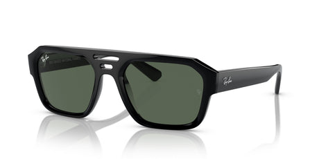 Ray-Ban Corrigan 0RB4397 667771 54 Black/ Dark Green 54 / Polyamide Bio / Acetate / Molded Acetate
