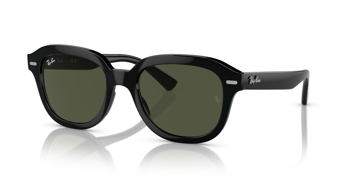 Ray-Ban Erik 0RB4398 901/31 51 Black/ Green 51 / Crystal / Propionate / Propionate