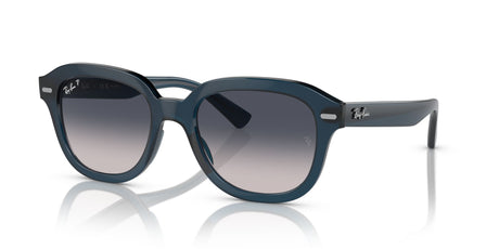Ray-Ban Erik 0RB4398F 667678 53 Opal Dark Blue/ Blue 53 / Crystal / Propionate / Propionate
