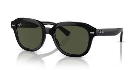 Ray-Ban Erik 0RB4398F 901/31 53 Black/ Green 53 / Crystal / Propionate / Propionate