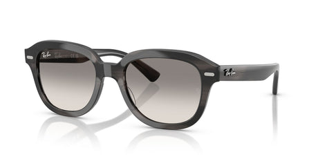 Ray-Ban Erik 0RB4398F 140432 53 Striped Grey/ Clear Gradient Grey
