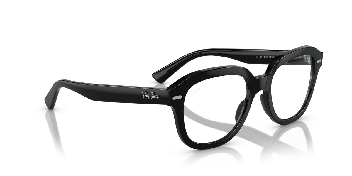 Ray-Ban Erik 0RB4398 901/GH 51 Black/ Clear/Grey 51 / Crystal / Propionate / Propionate