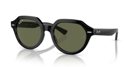 Ray-Ban Gina 0RB4399 901/58 51 Black/ Green 51 / Crystal / Propionate / Propionate