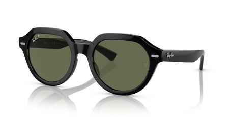 Ray-Ban Gina 0RB4399F 901/58 53 Black/ Green 53 / Crystal / Propionate / Propionate
