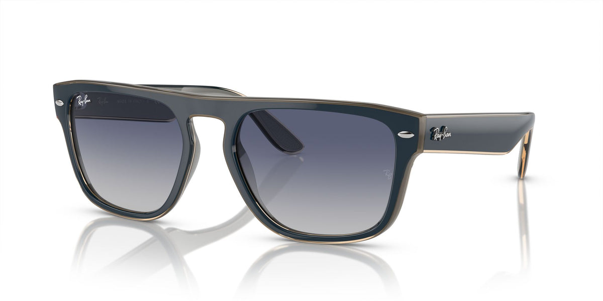 Ray-Ban0RB4407 67304L 57 Blue & Grey & Transparent Light Brown/ Grey/Blue 57 / Polyamide Bio / Injected / Injected