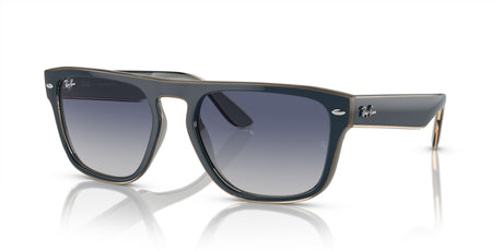 Ray-Ban  0RB4407 67304L 57 Blue & Grey & Transparent Light Brown/ Grey/Blue 57 / Polyamide Bio / Injected / Injected
