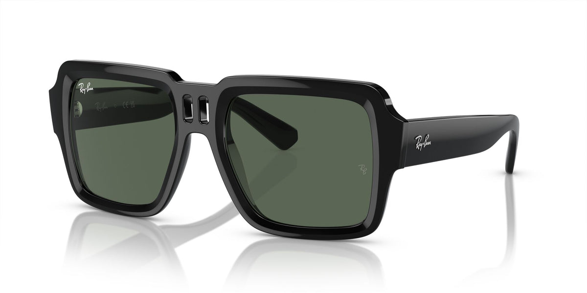Ray-Ban Magellan 0RB4408 667771 54 Black/ Dark Green 54 / Polyamide Bio / Injected / Molded Acetate
