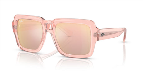 Ray-Ban Magellan 0RB4408 67286X 54 Transparent Pink/ Light Violet/Rose Gold 54 / Polyamide Bio / Injected / Molded Acetate