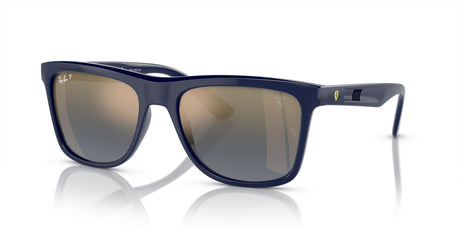 Ray-Ban 0RB4413M  F688J0 57 Blue/ Blue Gold Gradient Lens