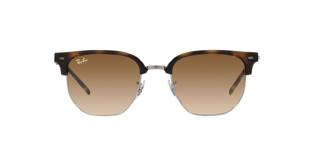 Ray-Ban New Clubmaster 0RB4416F 710/51 55 Havana/ Brown - Blue Star Eyewear