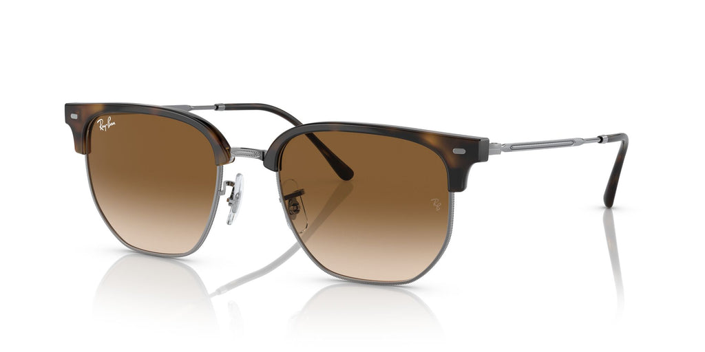 Ray-Ban New Clubmaster 0RB4416F 710/51 55 Havana/ Brown 55 / Crystal / Injected / Metal