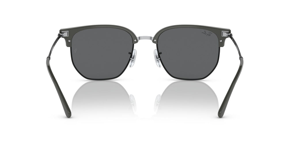 RB 4416F Ray-Ban New Clubmaster Grey On Black / Dark Grey 55 55 / Crystal / Injected / Metal