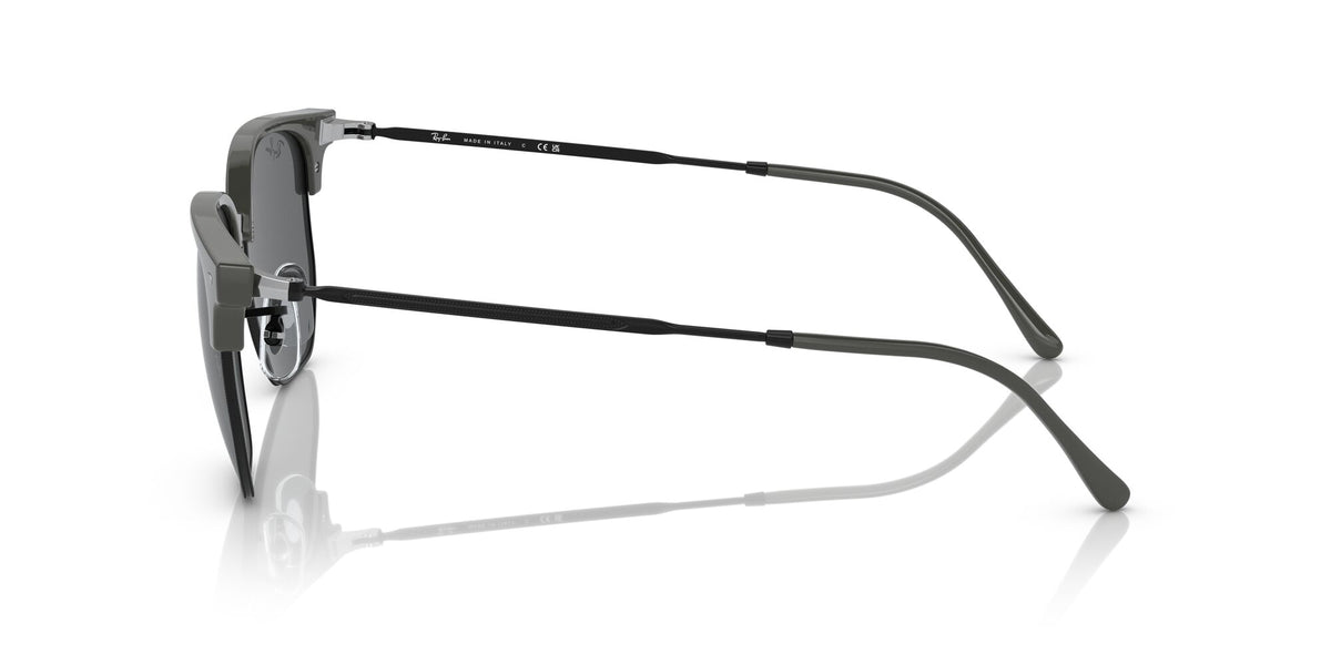 RB 4416F Ray-Ban New Clubmaster Grey On Black / Dark Grey 55 55 / Crystal / Injected / Metal