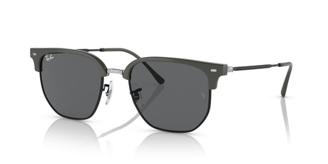RB 4416F Ray-Ban New Clubmaster Grey On Black / Dark Grey 55 55 / Crystal / Injected / Metal