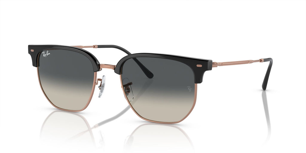 Ray-Ban New Clubmaster 0RB4416 672071 51 Dark Grey On Rose Gold/ Grey 51 / Crystal / Propionate / Metal