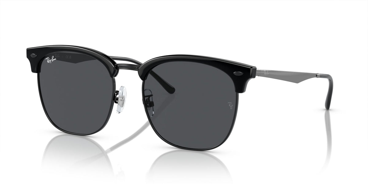 Ray-Ban0RB4418D 673487 56 Black On Black/ Dark Grey