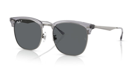 Ray-Ban  0RB4418D 679281 56 Transparent Grey On Gunmetal/ Dark Grey Polar