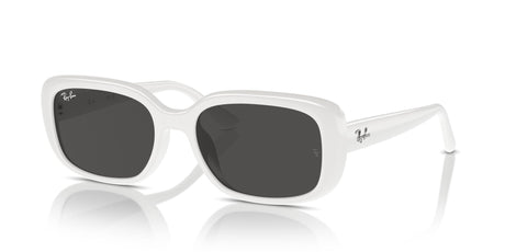 Ray-Ban  0RB4421D 677287 56 White/ Dark Grey
