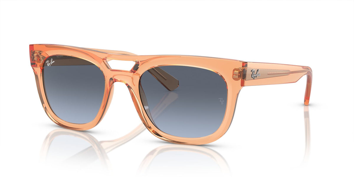 Ray-Ban Phil 0RB4426 66868F 54 Transparent Orange/ Blue/Grey 54 / Polyamide Bio / Injected / Molded Acetate