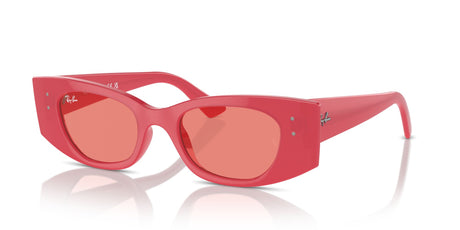 Ray-Ban Kat 0RB4427 676084 49 Red Cherry/ Pink