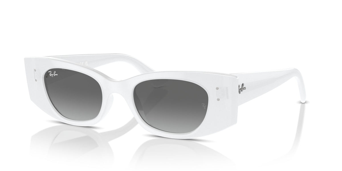 Ray-Ban Kat 0RB4427 675911 49 White/ Grey