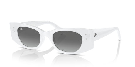 Ray-Ban Kat 0RB4427 675911 49 White/ Grey