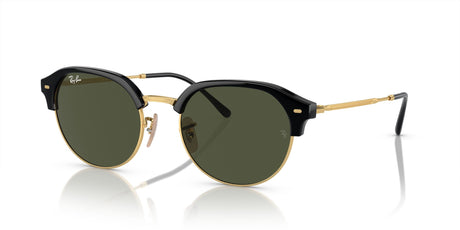 Ray-Ban  0RB4429 601/31 53 Black On Gold/ Green 53 / Crystal / Nylon / Metal
