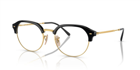 Ray-Ban  0RB4429 601/GH 53 Black On Gold/ Clear/Grey 53 / Crystal / Nylon / Metal