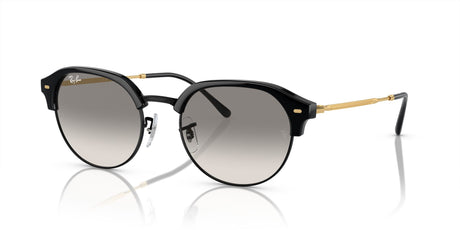 Ray-Ban  0RB4429 672332 55 Black On Gold/ Clear/Grey 55 / Crystal / Nylon / Metal