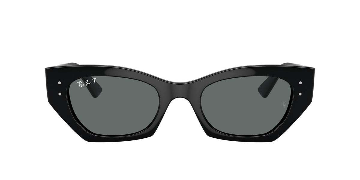 Ray-Ban Zena 0RB4430F 667781 52 Black/ Dark Grey - Blue Star Eyewear