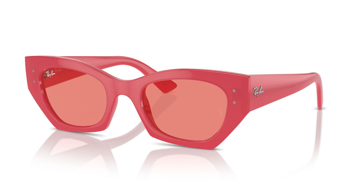 Ray-Ban Zena 0RB4430F 676084 52 Red Cherry/ Pink