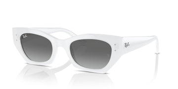 Ray-Ban Zena 0RB4430 675911 52 White Snow/ Grey