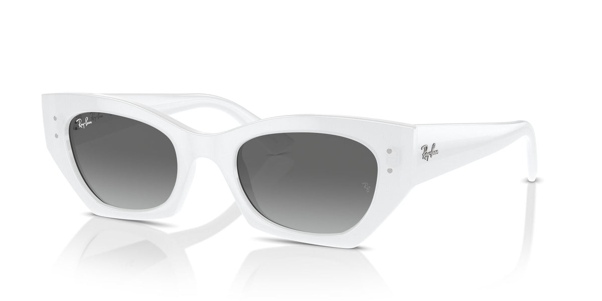 Ray-Ban Zena 0RB4430 675911 49 White Snow/ Grey