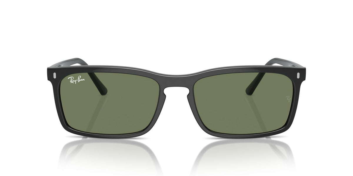 Ray-Ban0RB4435 901/GJ 59 Black/ Clear/Green