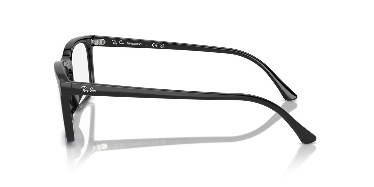 Ray-Ban0RB4435 901/GJ 59 Black/ Clear/Green