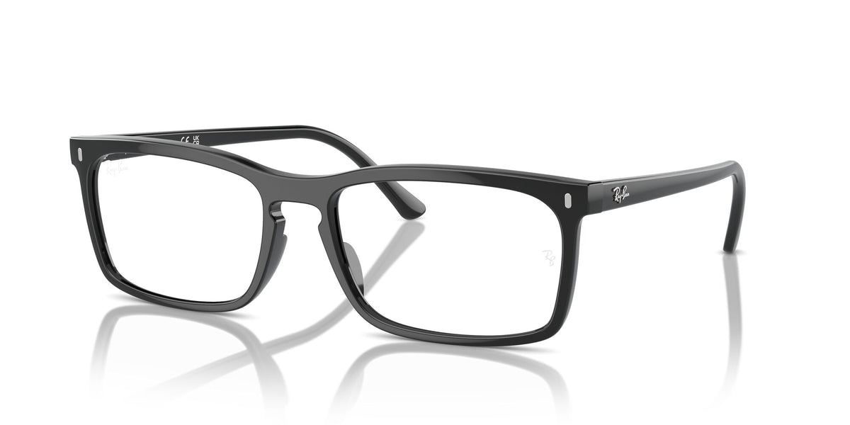 Ray-Ban0RB4435 901/GJ 59 Black/ Clear/Green