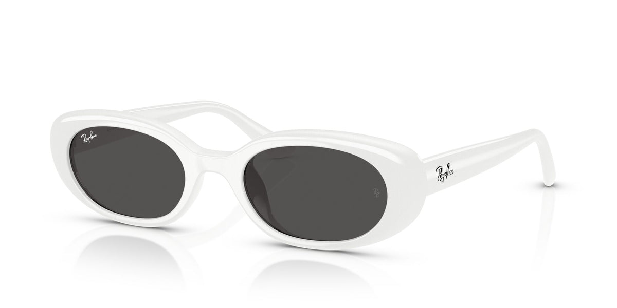 Ray-Ban0RB4441D 677287 53 White/ Dark Brown