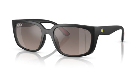 Ray-Ban  0RB4443M F6025J 57 Black/ Grey Mirror Polar