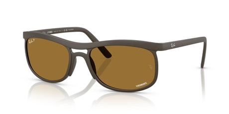 Ray-Ban  RB4452CH 612473 56 Sand Brown / Brown Chromance
