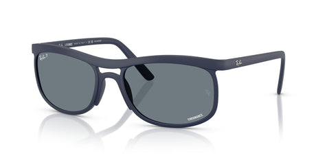Ray-Ban  RB4452CH 633180 56 Sand Dark Blue / Blue Chromance