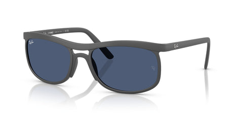 Ray-Ban  RB4452 601780 59 Sand Grey / Dark Blue