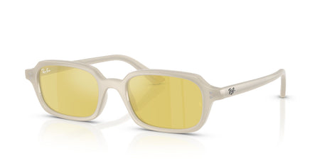 Ray-Ban Zuri RB4455F 68086D 51 Cloudy Warm White / Yellow Mirror Flash Gold
