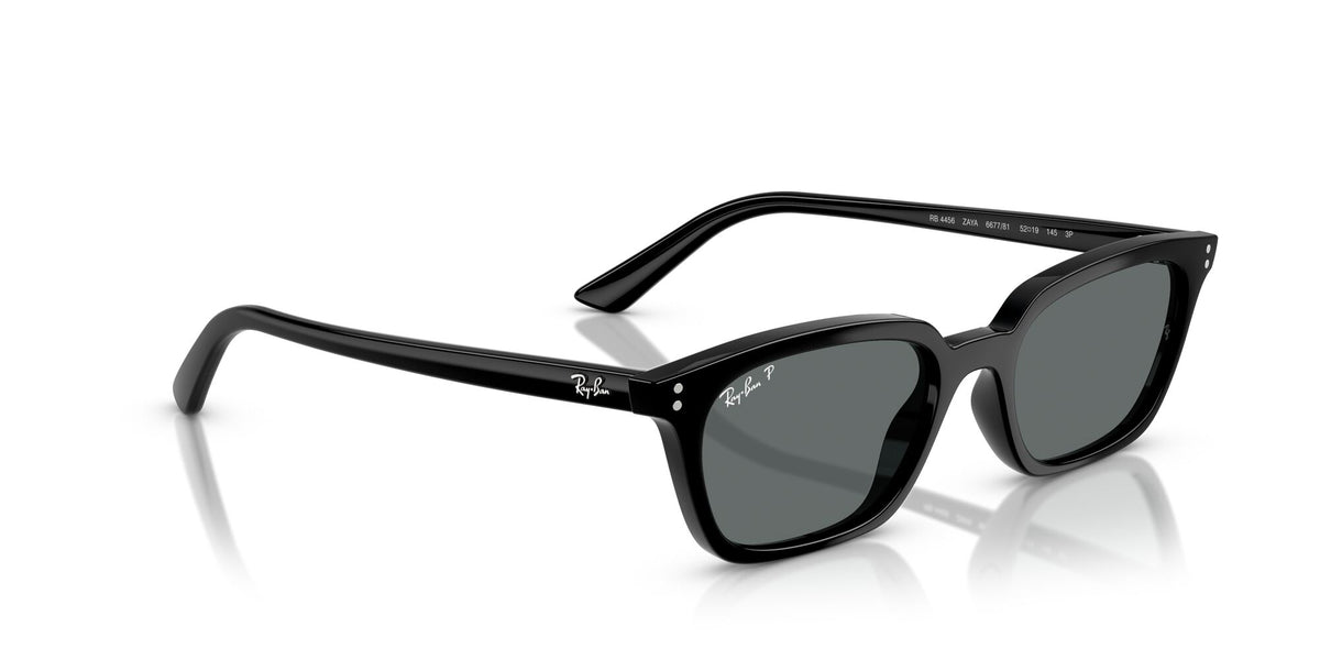 Ray-Ban Zaya RB4456 667781 50 Black / Dark Grey Polar