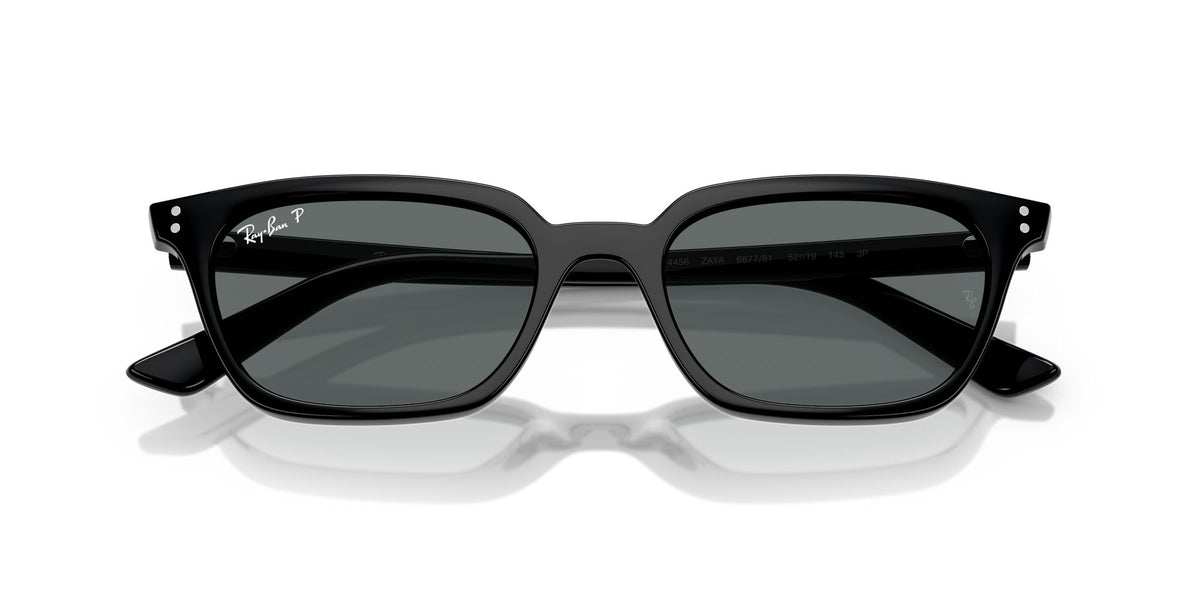 Ray-Ban Zaya RB4456 667781 50 Black / Dark Grey Polar