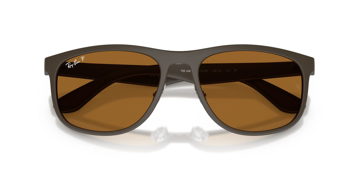 Ray-Ban 0RB44686124BB59 Sand Brown/ Polar Bronze