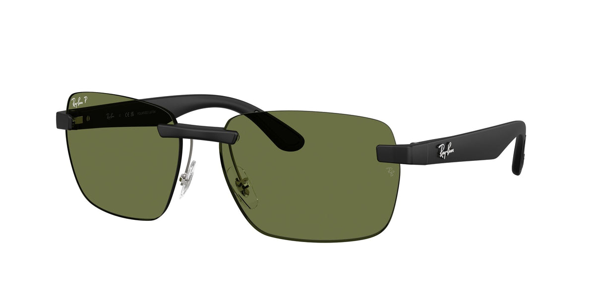 Ray-Ban 0RB4470CH601S262 Sand Black/ Polarized Green