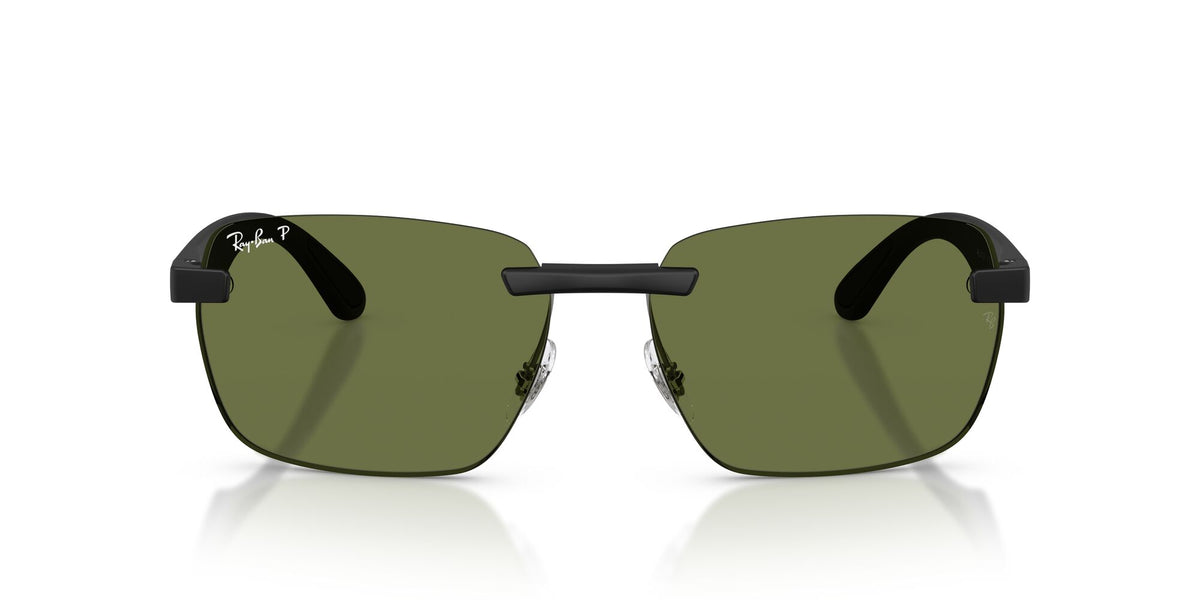Ray-Ban 0RB4470CH601S262 Sand Black/ Polarized Green