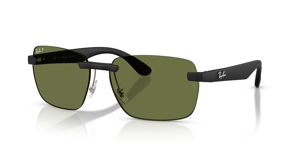Ray-Ban 0RB4470CH601S262 Sand Black/ Polarized Green