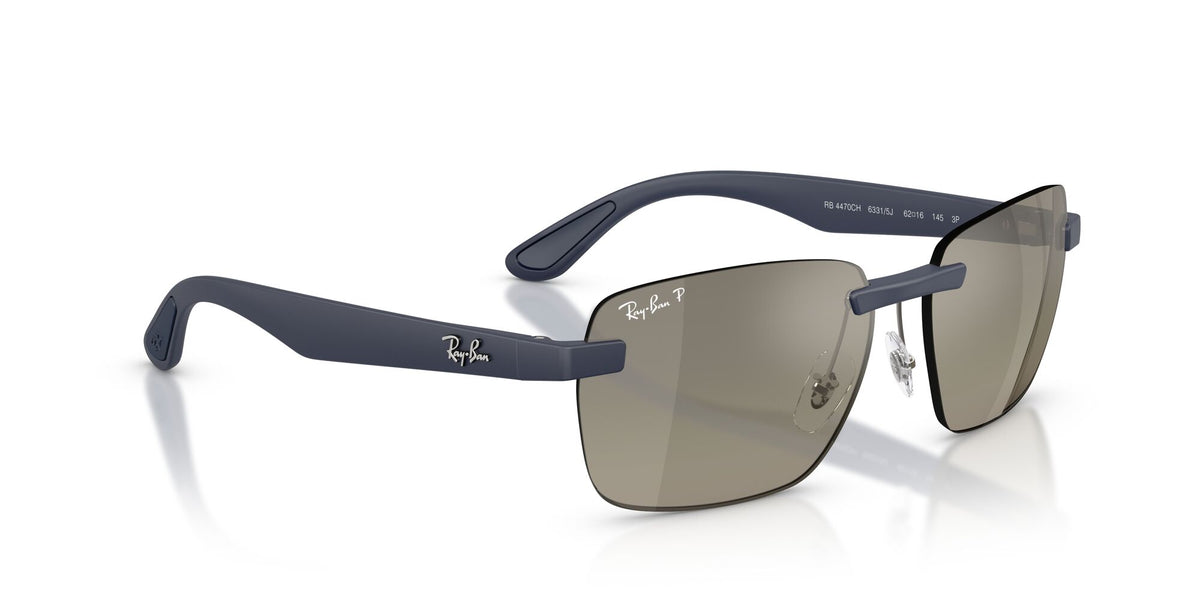 Ray-Ban 0RB4470CH63315J62 Sand Dark Blue/ Grey Gradient Polarized