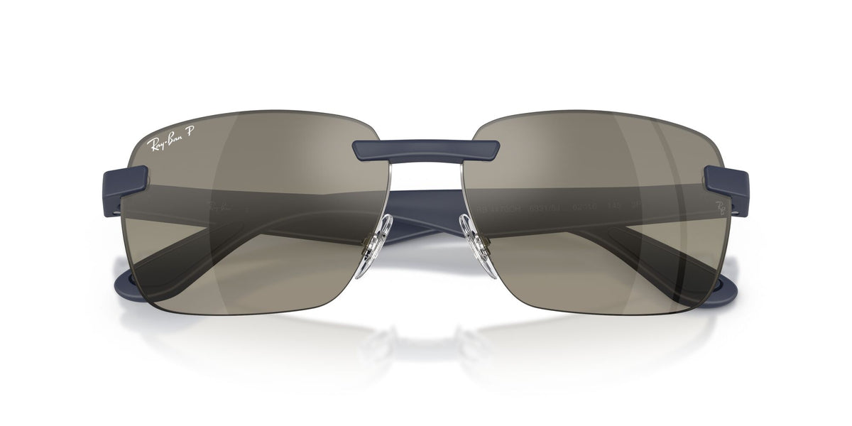 Ray-Ban 0RB4470CH63315J62 Sand Dark Blue/ Grey Gradient Polarized